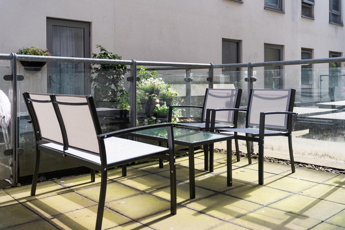 Liverpool St Shoreditch London Terrace Apartment Buitenkant foto