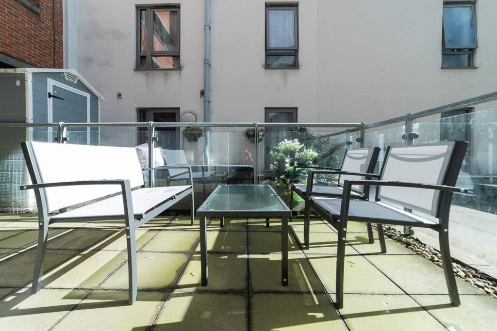 Liverpool St Shoreditch London Terrace Apartment Buitenkant foto