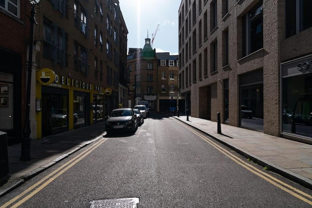 Liverpool St Shoreditch London Terrace Apartment Buitenkant foto