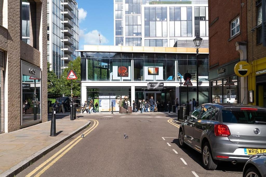 Liverpool St Shoreditch London Terrace Apartment Buitenkant foto