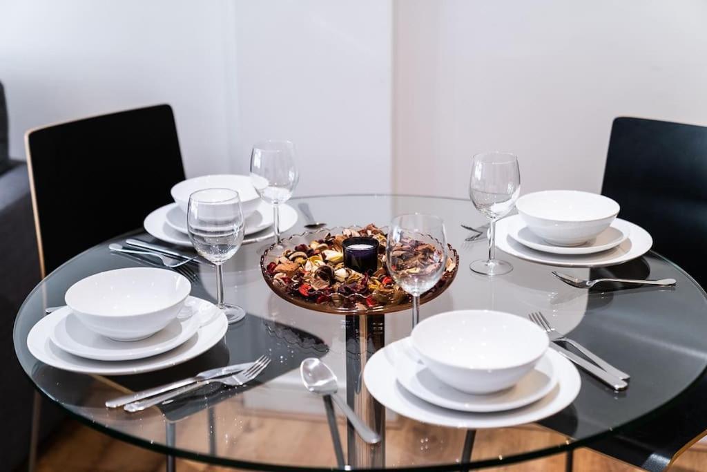 Liverpool St Shoreditch London Terrace Apartment Buitenkant foto